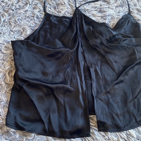 ZARA Black Crop Top Size Small - Picture 4 of 10